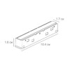 Миниатюра фото коннектор прямой токопроводящий для шинопровода arte lamp optima-accessories a740306n | 220svet.ru